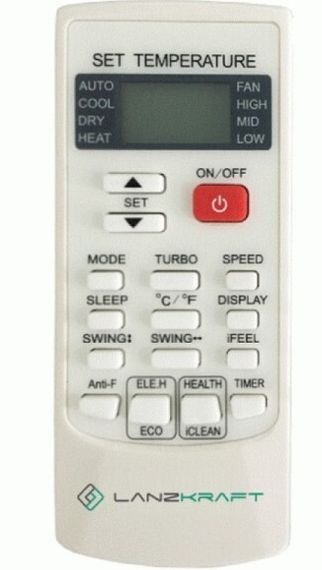 Кассетный кондиционер Lanzkraft LHC-140YA/LHO-140YA — (2)