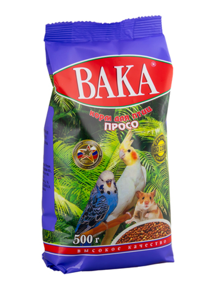 ВАКА "ВК" Просо для птиц 500 г