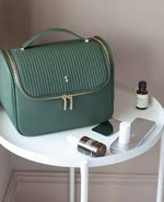 Органайзер для косметики Stackers Large Cosmetic Case - Taupe Raffia (Зеркало / Taupe Raffia / бежевый / Taupe Raffia / 210 / 600)