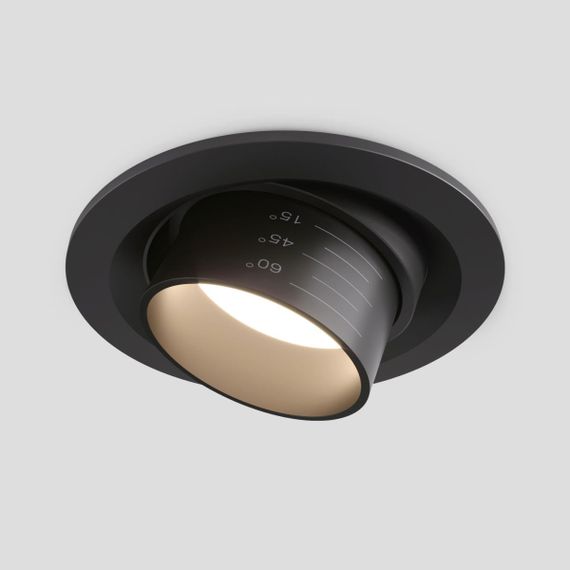 Встраиваемый светодиодный светильник Elektrostandard 9920 LED 15W 4200K черный a052478