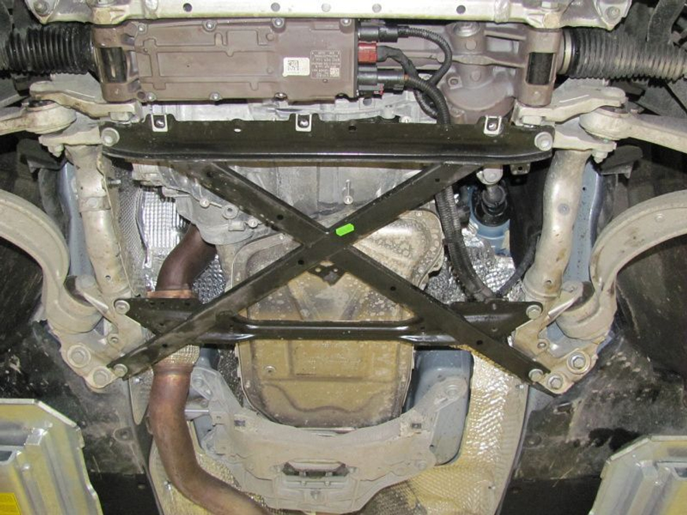 Защита картера и КПП Sheriff для Audi Q5 I (8R) 2008-2017 арт.02.2819