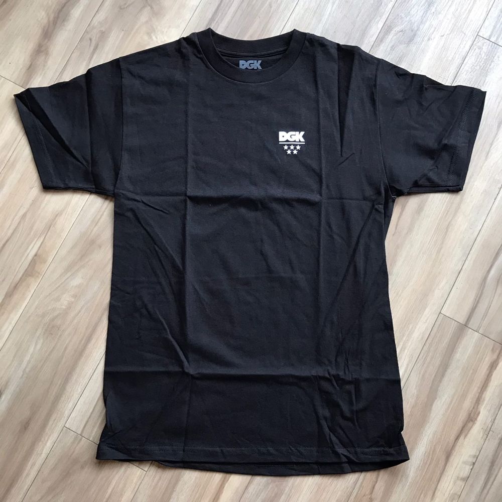 Футболка DGK ALL STAR MINI LOGO TEE черная