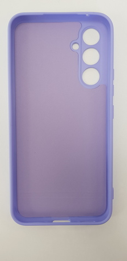 Накладка Samsung A54 4G/5G силикон матовый лиловый Soft Case Zibelino