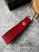 Брелок кожаный на ключи с гравировкой