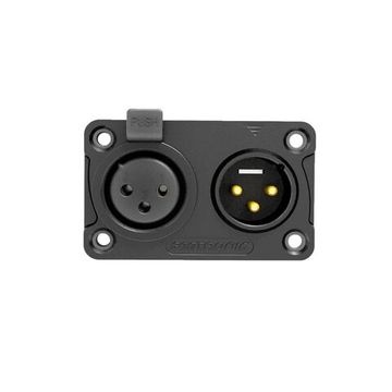 Seetronic C4F2C-W-B Комбинированный панельный разъем 4-х контактный