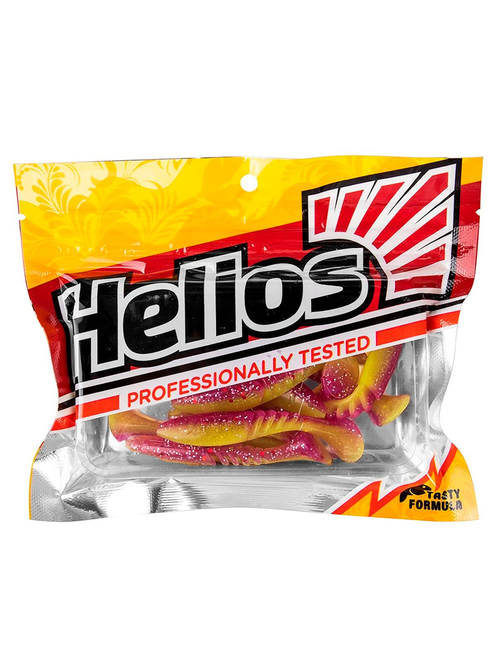 Виброхвост Helios Slash 2,64"/6,7 см Fio 10шт. (HS-19-012)