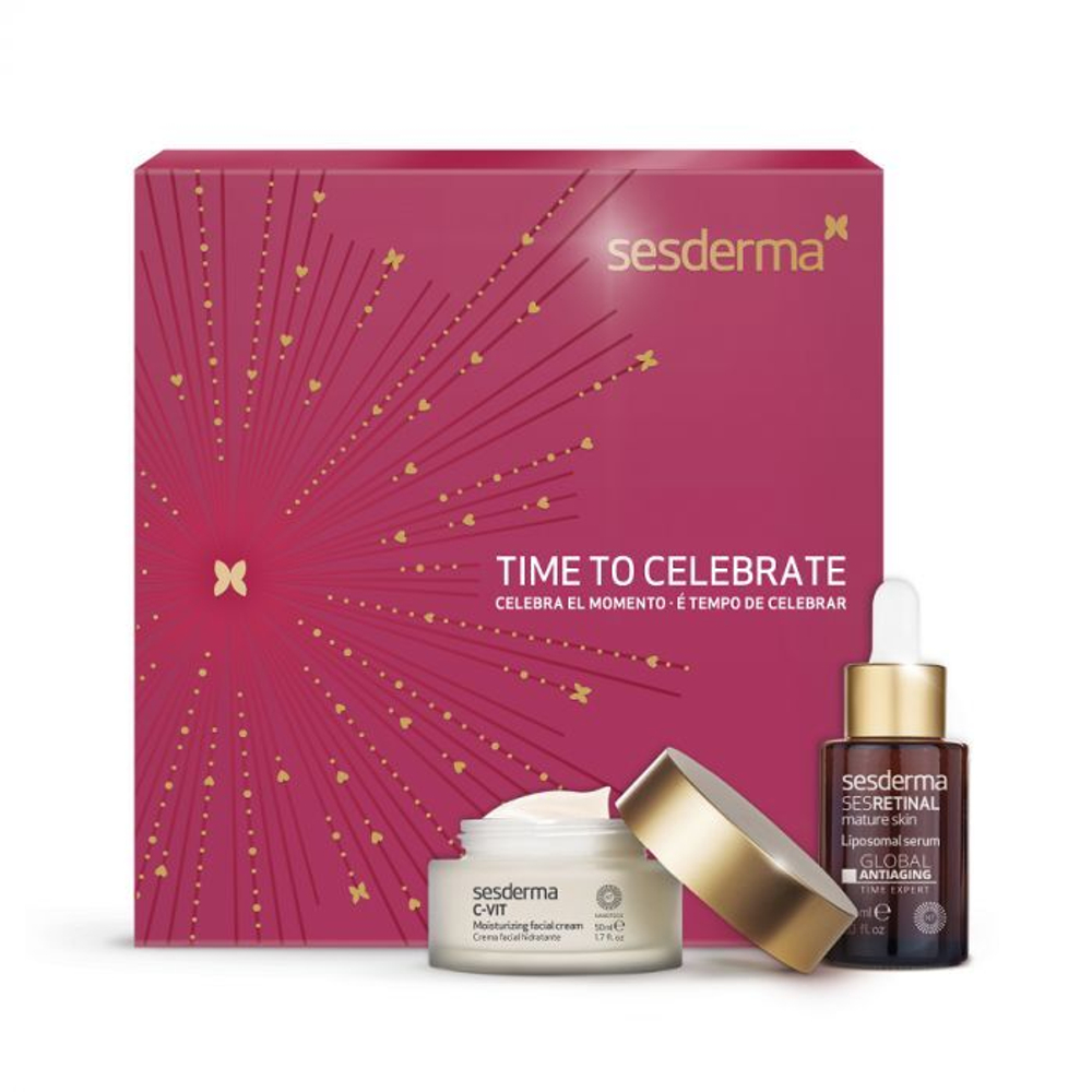 Sesderma Подарочный набор: Сыворотка SESRETINAL MATURE SKIN, 30 мл + Увлажняющий крем C-VIT, 50 мл