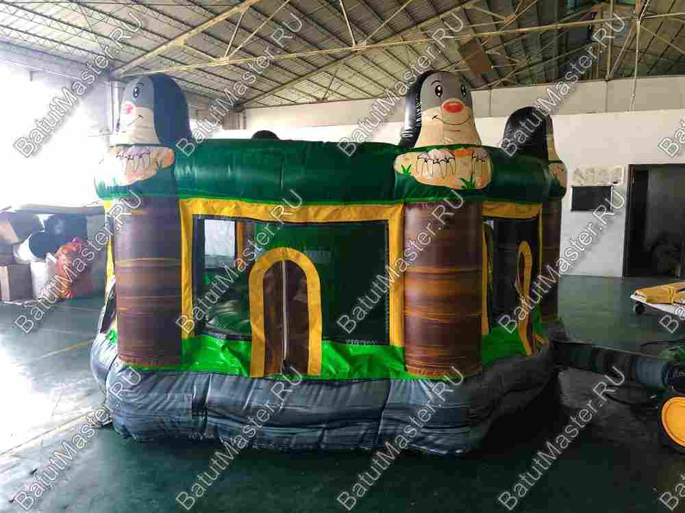 Коммерческий надувной батут "Крот непоседа" 5*5*3 м