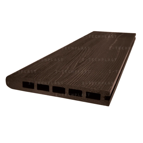 Террасная доска ДПК ITP 160 х 22мм СТАРТОВАЯ шоколад 3D WOOD