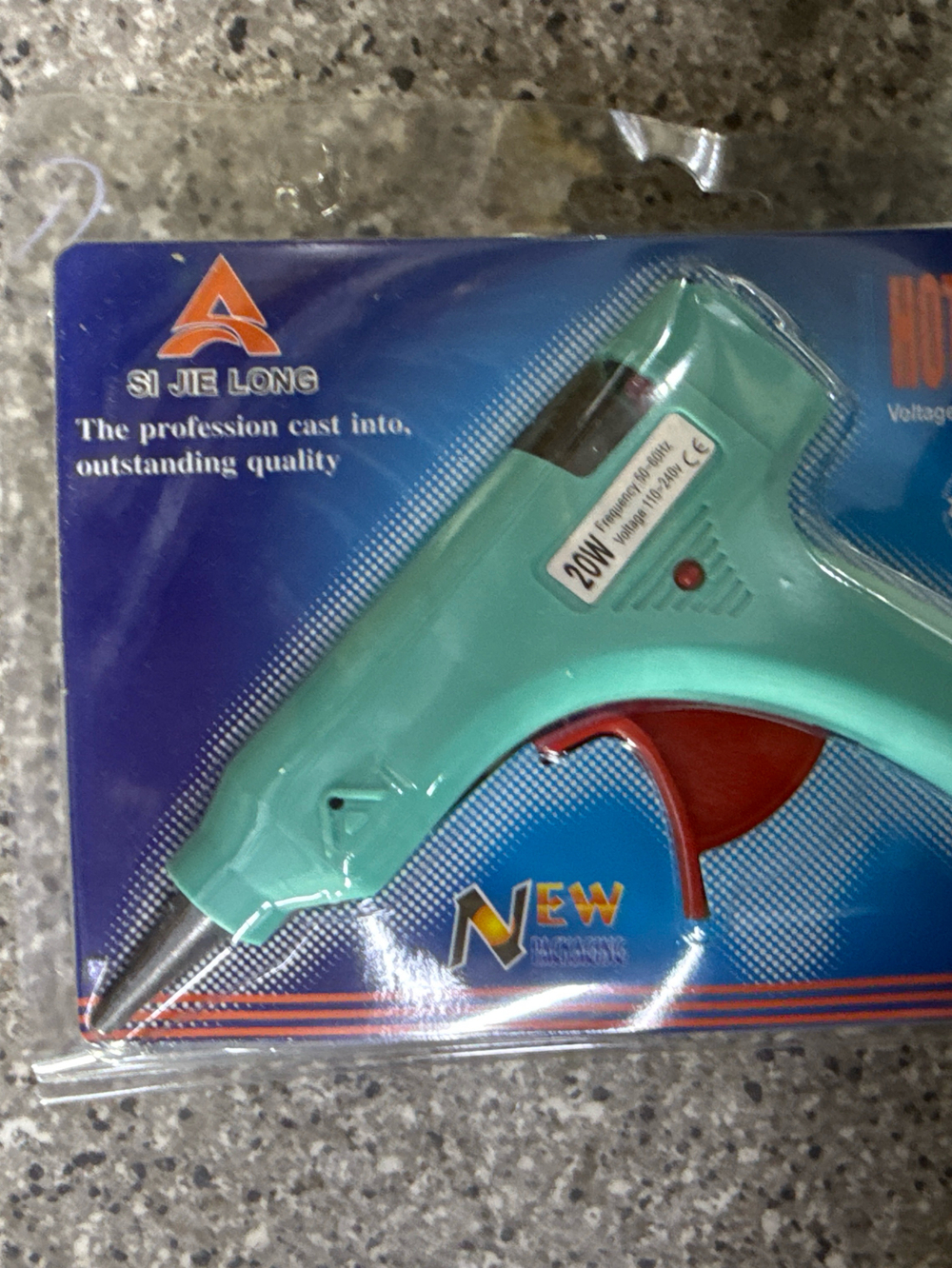 Клеевой пистолет 20w с кнопкой