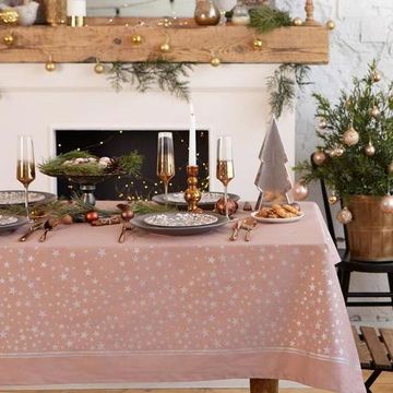 Скатерть "Этель" Silver stars 149х220см, 100%хл, 190г/м2