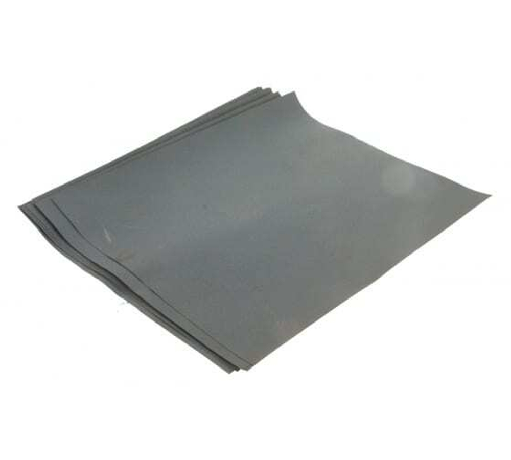 ШЛИФЛИСТ СИБРТЕХ БУМ/ОСНОВА CT10CW М20 (P1000) 230Х280ММ 10ШТ 75695