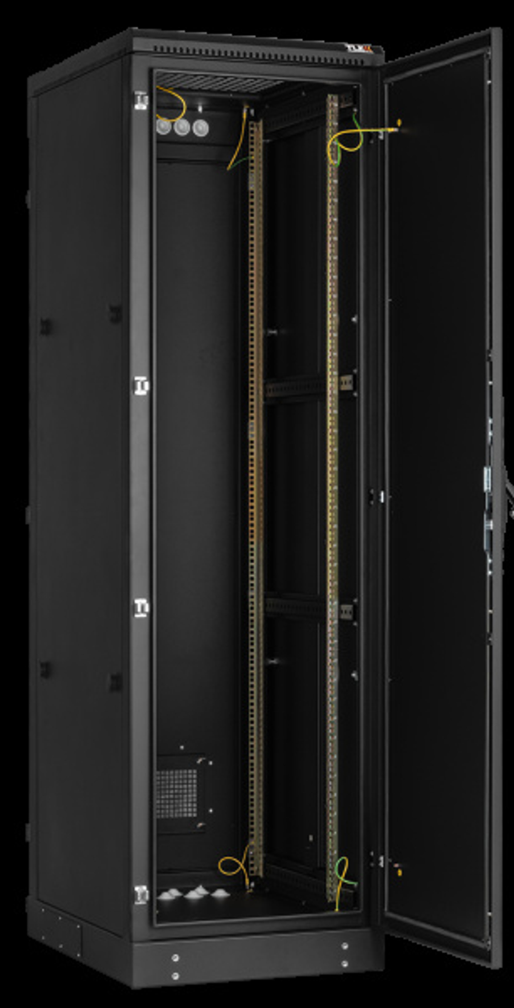 Шкаф напольный 19", 42U TLK TFM-426080-MMMM-BK