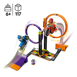 LEGO City Stuntz — Испытание трюков — Вращающиеся круги 60360