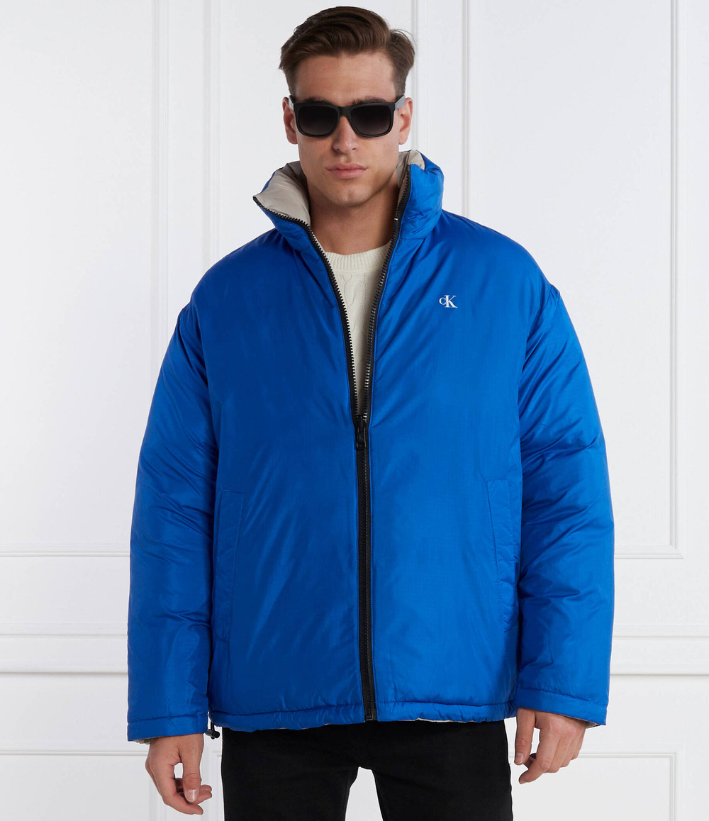 Двухсторонняя куртка REVERSIBLE 90s CALVIN KLEIN JEANS - голубой(J30J324438)