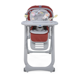 Стульчик для кормления Chicco POLLY MAGIC RELAX, RED PASSION, красный
