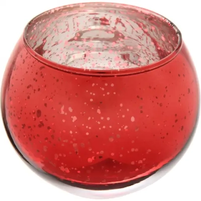 Подсвечник «Fairy» 10*8,5см цвет красный