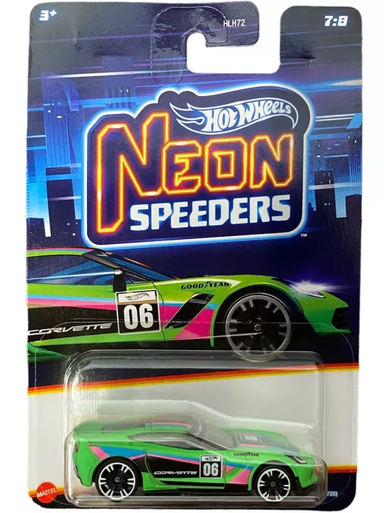 Базовая машинка Хот Вилс Neon Speeders HLH72 HRW81