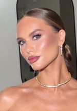 Серьги змейки gold