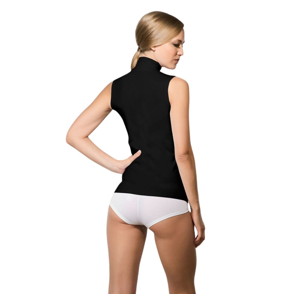 Майка с воротником-стойкой Doreanse Essentials (Размер: XL) (Цвет: белый)