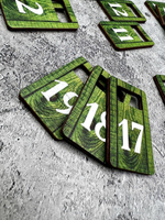 Номерки для гардероба 3х5 см