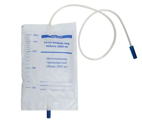 Мешок для сбора мочи Apexmed прикроватный 2000 мл