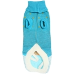 Кофта - свитер для мелких пород собак и кошек «BRO Style», цвет голубой, р S