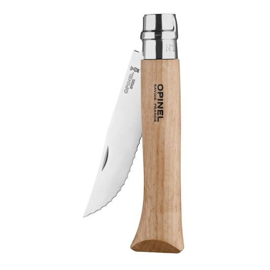 Складной нож Набор 3-x ей Opinel Outdoor c клинком из стали Sandvik™ 12С27, рукоять дерево (Бук)