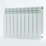 Радиатор биметаллический Русский Радиатор Корвет 10 секций RAL 9016 белый