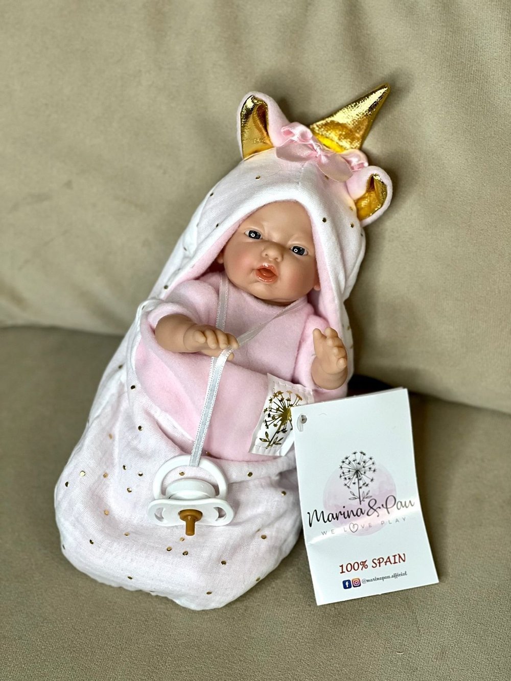 Пупс Marina and Pau 21 cм Mini Golosinas (M250)