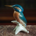 Фарфоровая статуэтка «Зимородок»