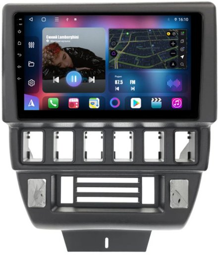 Магнитола для Lada 4x4, Urban, Bronto 1993-2019 - FarCar 3041M QLED, Android 12, 8-ядер, CarPlay, 4G SIM-слот