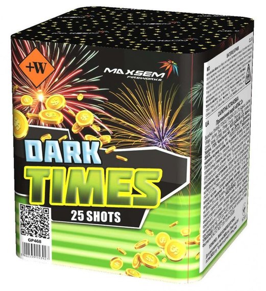 Батарея салютов DARK TIMES (25/0,8) GP468