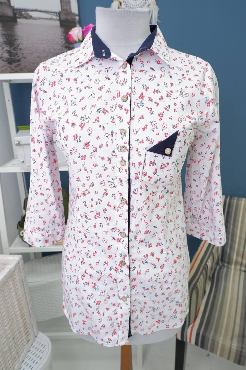 Блузка N&T цветочная 42 размер