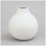 Ваза коллекция жемчужина 12*12*13,2см цвет белый