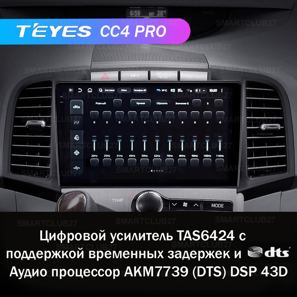Teyes CC4 Pro 9" для Toyota Venza 2008-2016