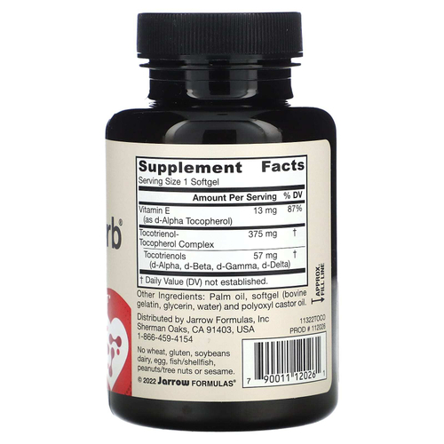 Jarrow Formulas, Toco-Sorb, 60 капсул