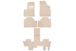 Коврики в салон для Forthing Yacht 2023-, кроссовер, 5шт (текстиль, бежевые) KLEVER0413700122112KH