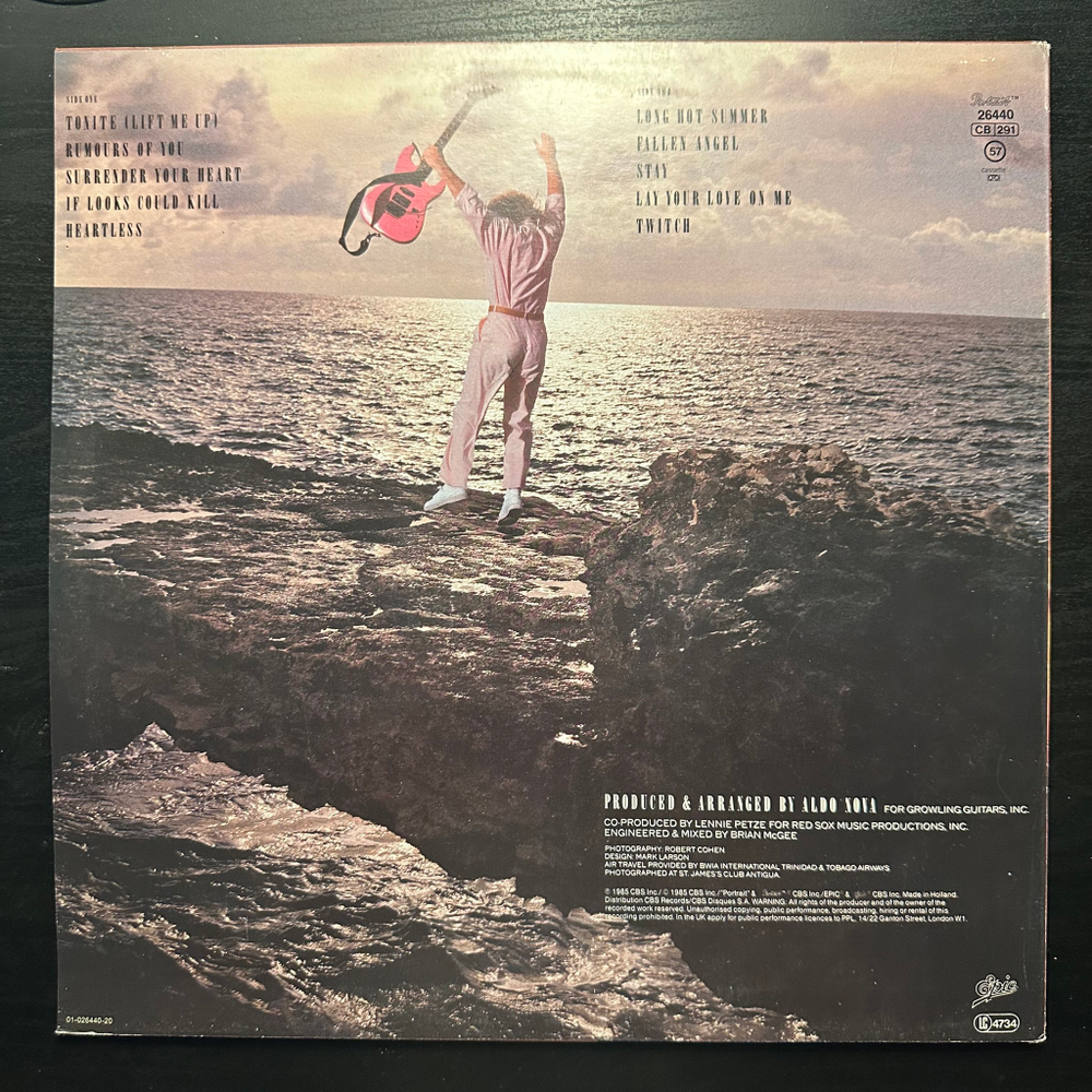 Aldo Nova - Twitch (Голландия 1985г.)