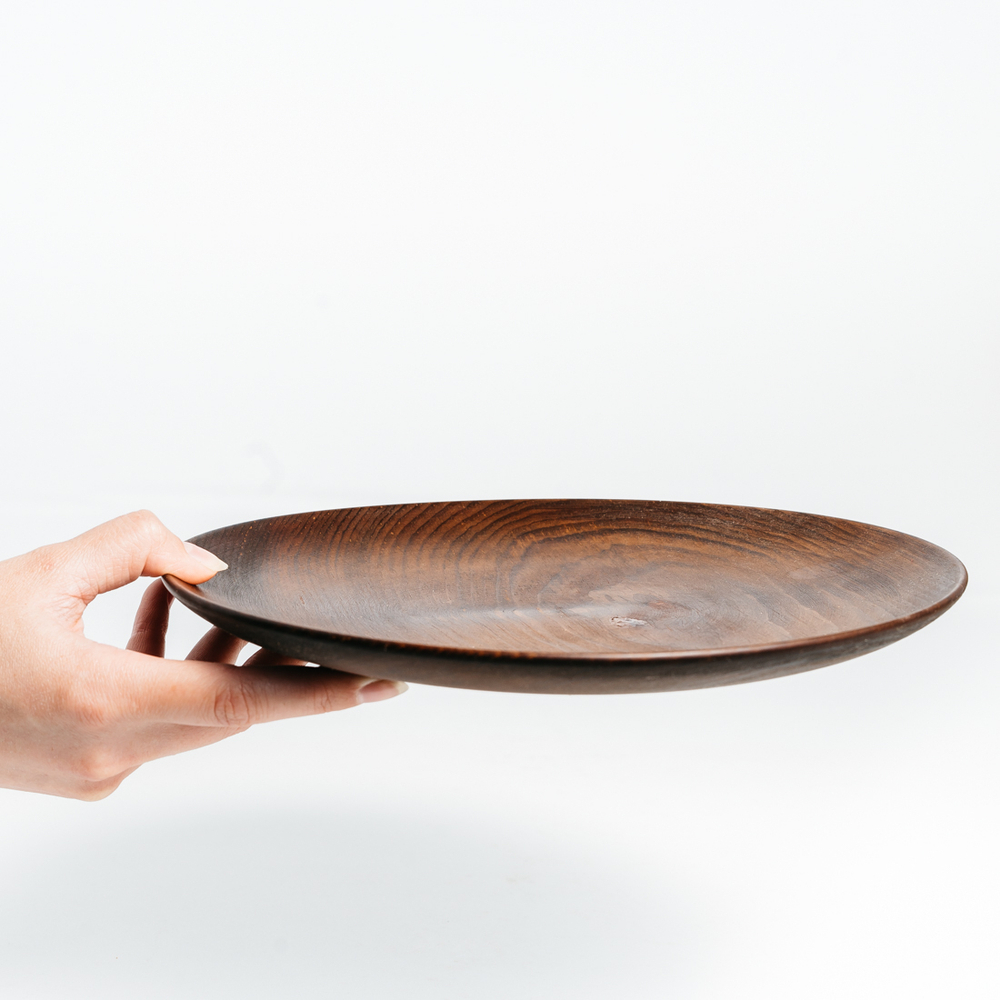 Набор деревянных плоских тарелок Art of Siberia из сибирского кедра 2шт. TN45