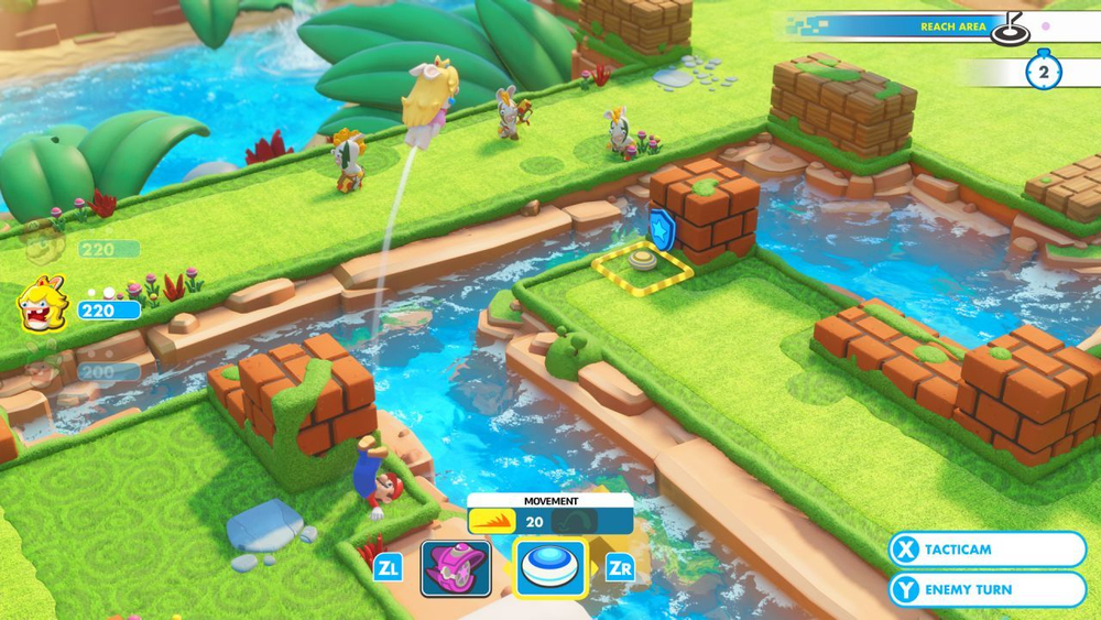 Mario + Rabbids. Kingdom Battle (Битва За Королевство) (картридж для Nintendo Switch, интерфейс и субтитры на русском языке)