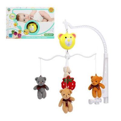 Карусель музыкальная для новорожденных, коробка 689-4