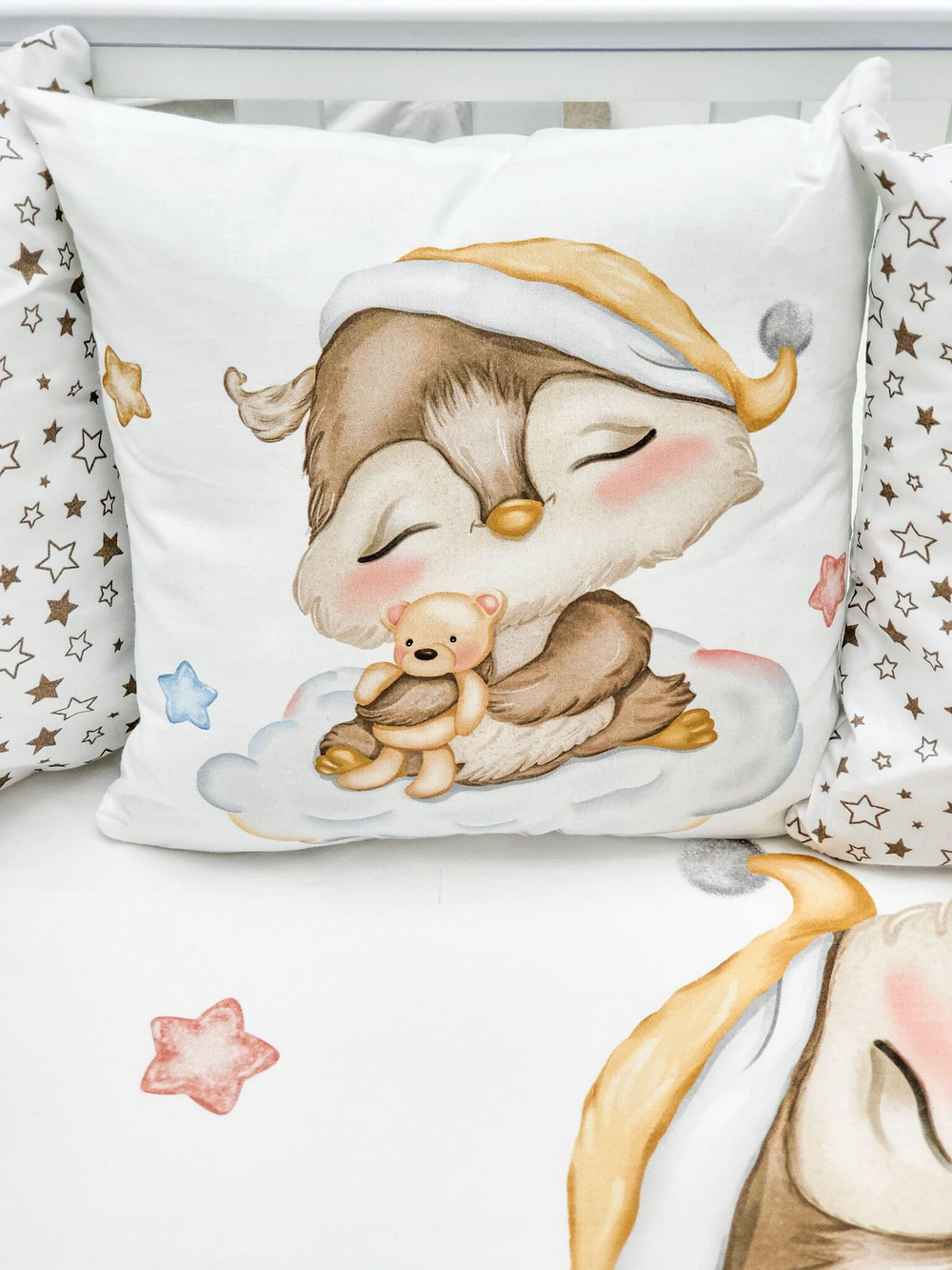 Детское постельное белье BUBO BABY "MILKY DREAMS" для новорожденных 17 предметов