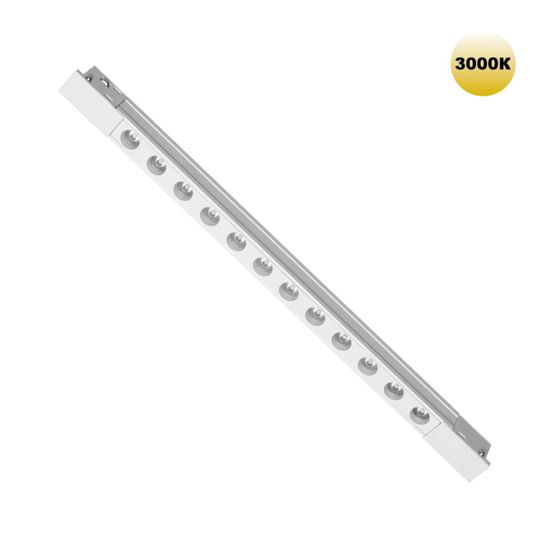 359510 SHINO NT24 162 белый Трековый светильник для низковольт. шинопровода арт.135179-135180 IP20 LED 12W 48V 3000K 580Лм FLUM