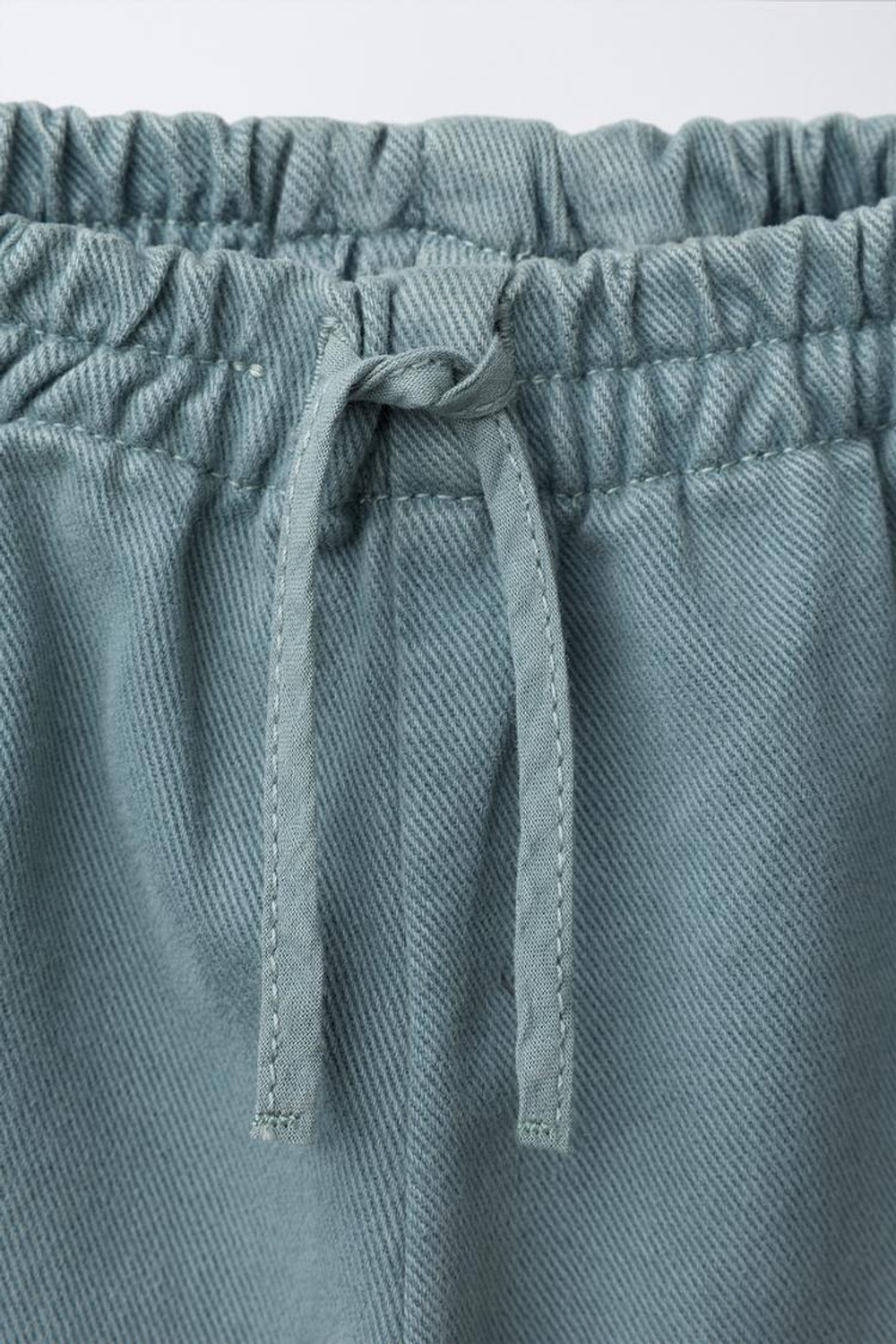 ZARA БРЮКИ-КЮЛОТЫ, СИНИЙ