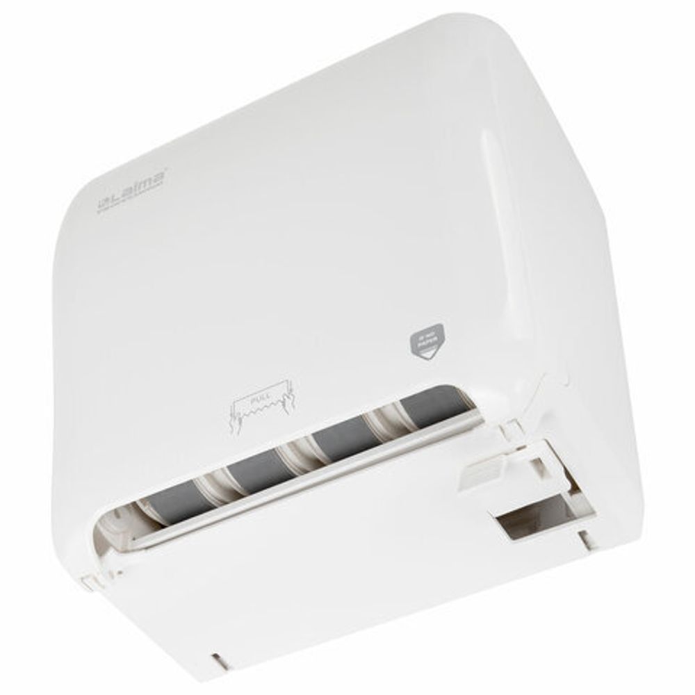 Диспенсер для полотенец в рулонах LAIMA PROFESSIONAL ORIGINAL (Система H1), механический, с автоотрезом листа, ABS-пластик, 605764