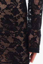Платье SEXY LACE DRESS | Черный
