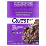 Quest Nutrition, Протеиновый батончик, двойные кусочки шоколада, 12 батончиков, 60 г (2,12 унции)