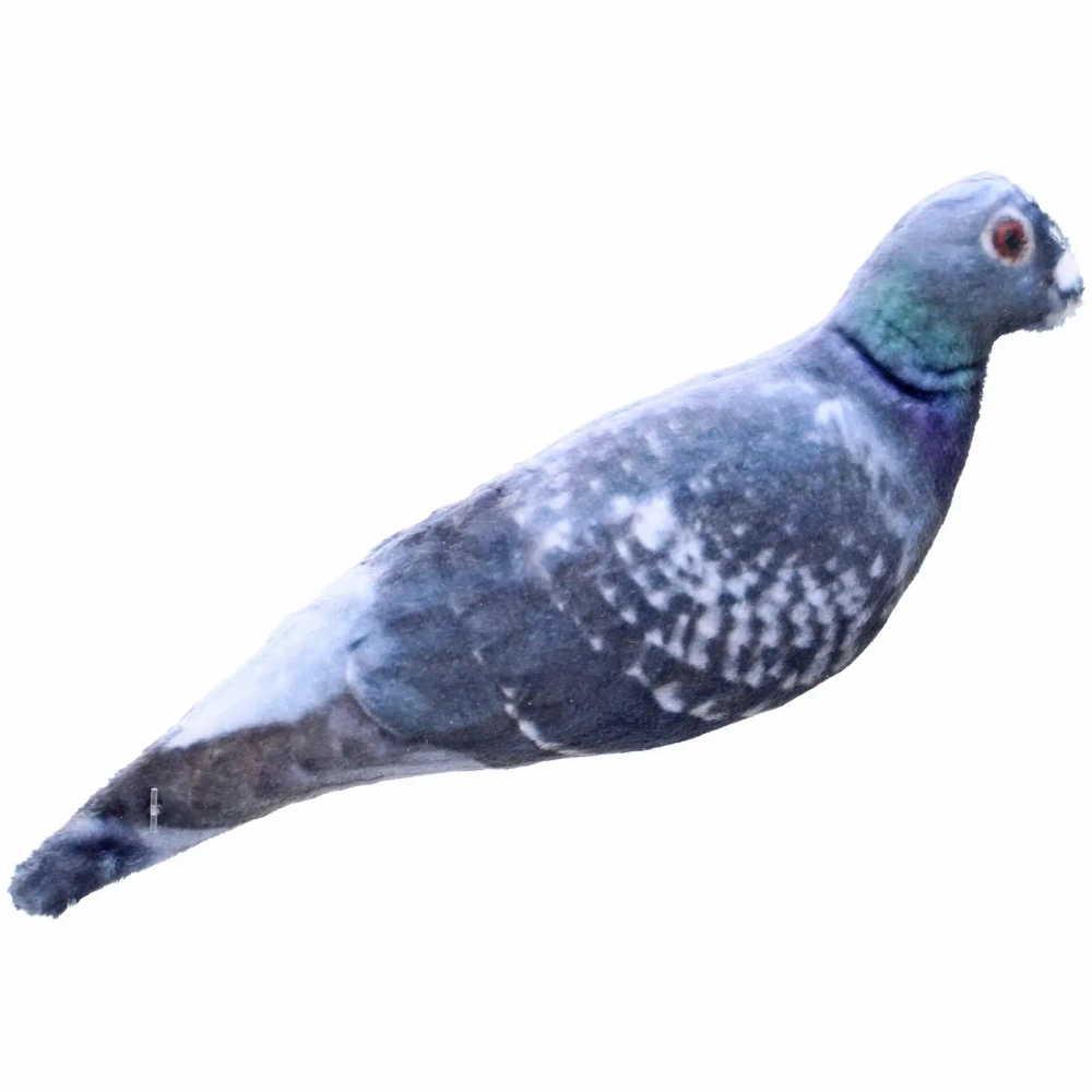 Игрушка для кошек мягкая реалистичная «Голубь», 20см/10гр (лейбл)✦