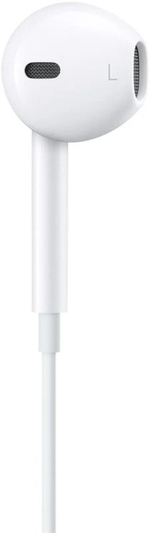 Наушники Apple EarPods A1472, 3.5 мм, вкладыши, белый [mwu53fe/a]